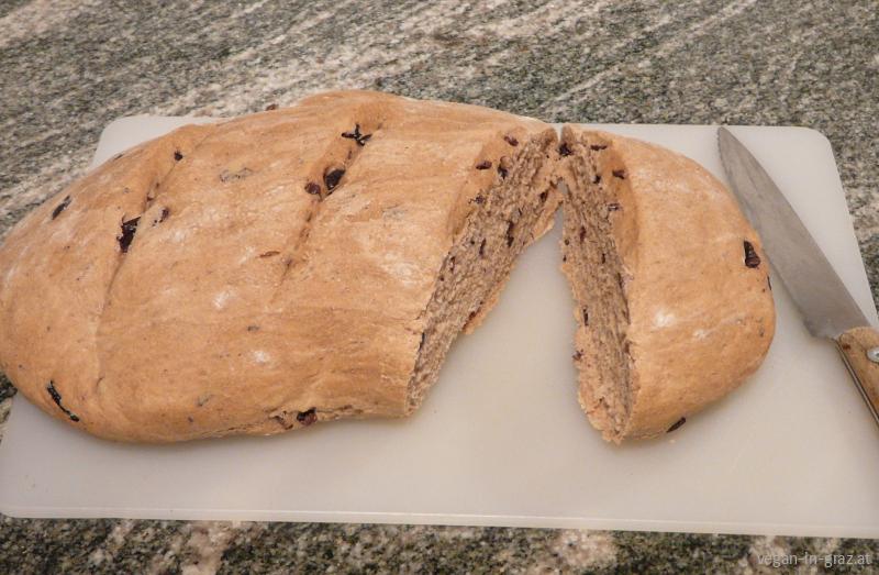 Olivenbrot selbst gemacht